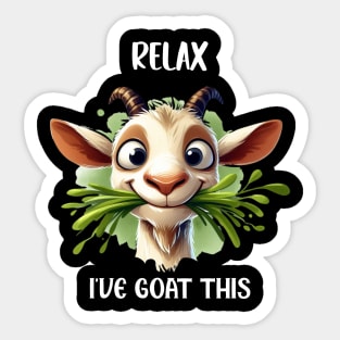 I've Goat This | T Shirt Design | Funny Goat Sticker